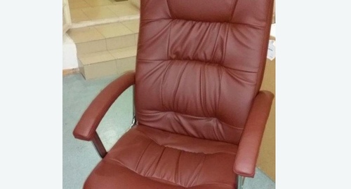 Обтяжка офисного кресла. Большевик